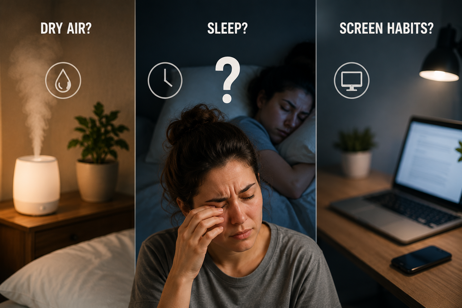 Morning Itchy Eyes: Dry Air, Sleep, or Screen Habits?