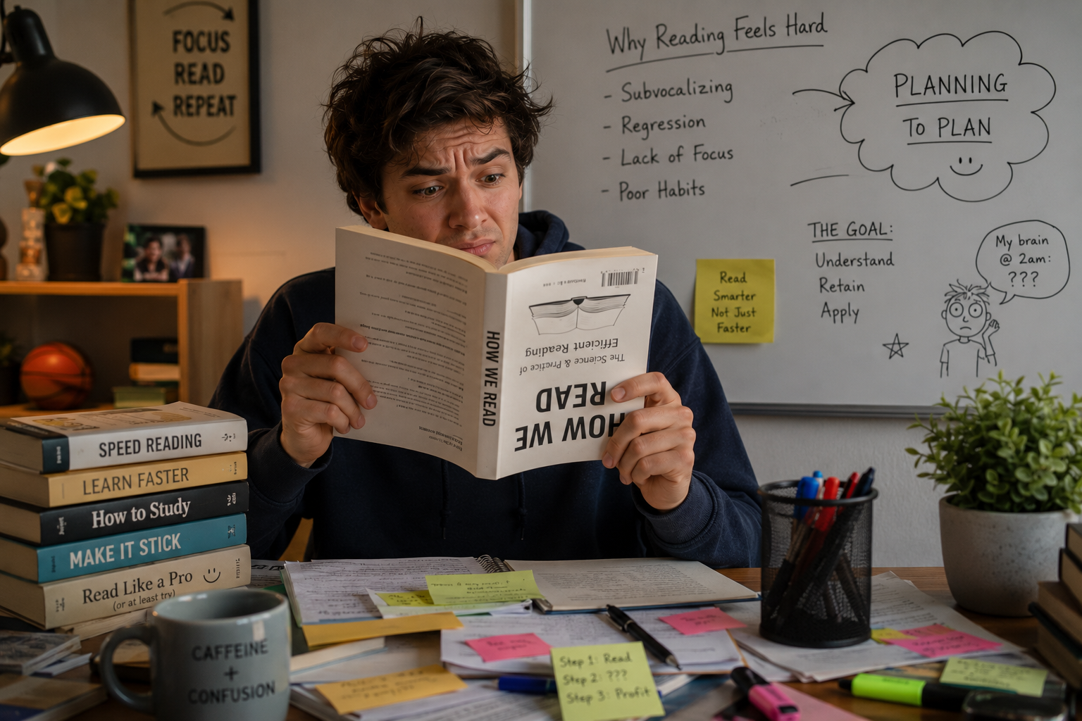 Most People Were Never Taught How to Read Efficiently
