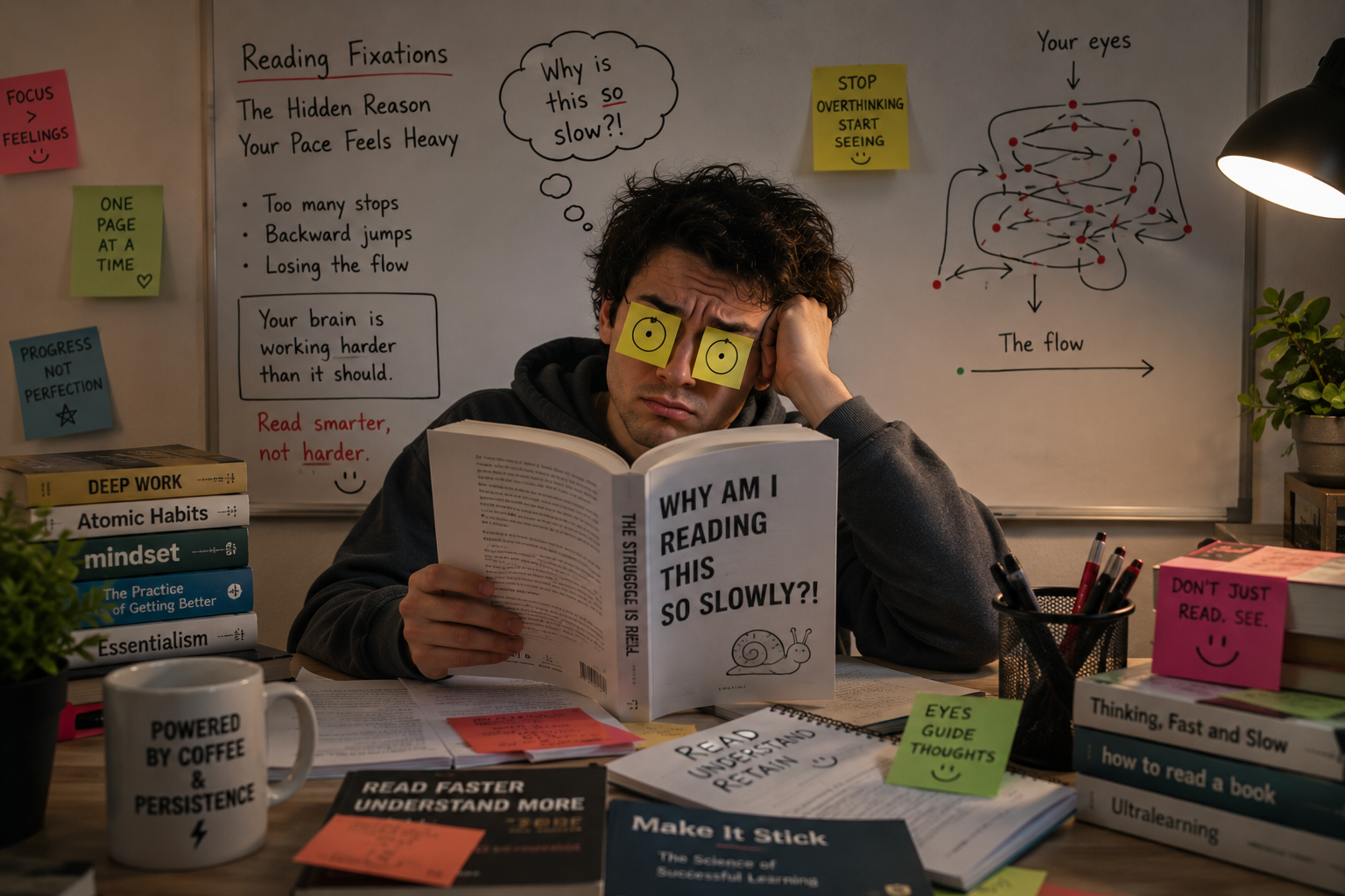 Reading Fixations: The Hidden Reason Your Pace Feels Heavy